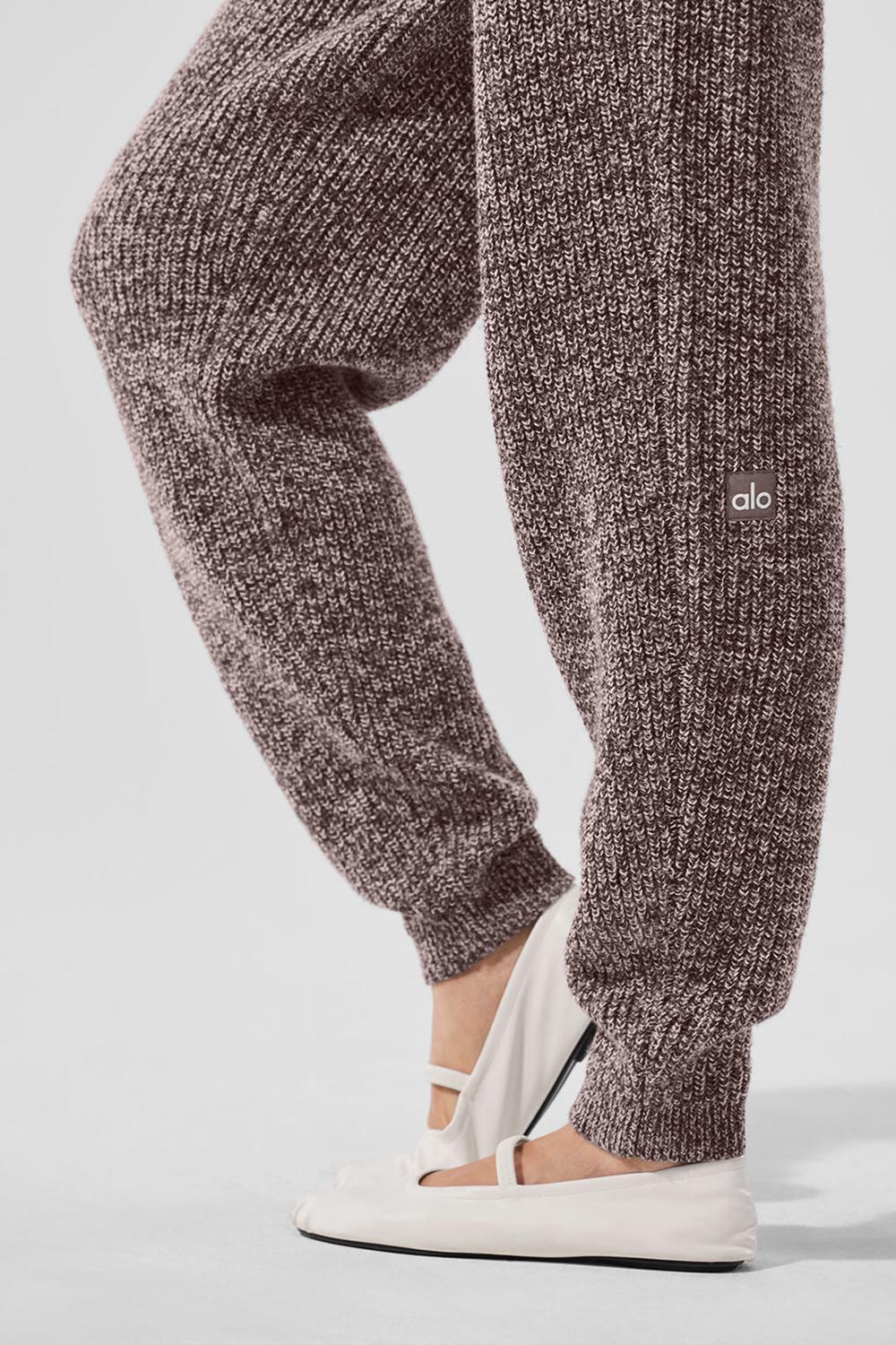 Pantalon Alo Yoga Marl Sweater Mujer Mushroom Marl | Mexico  NJV-645780