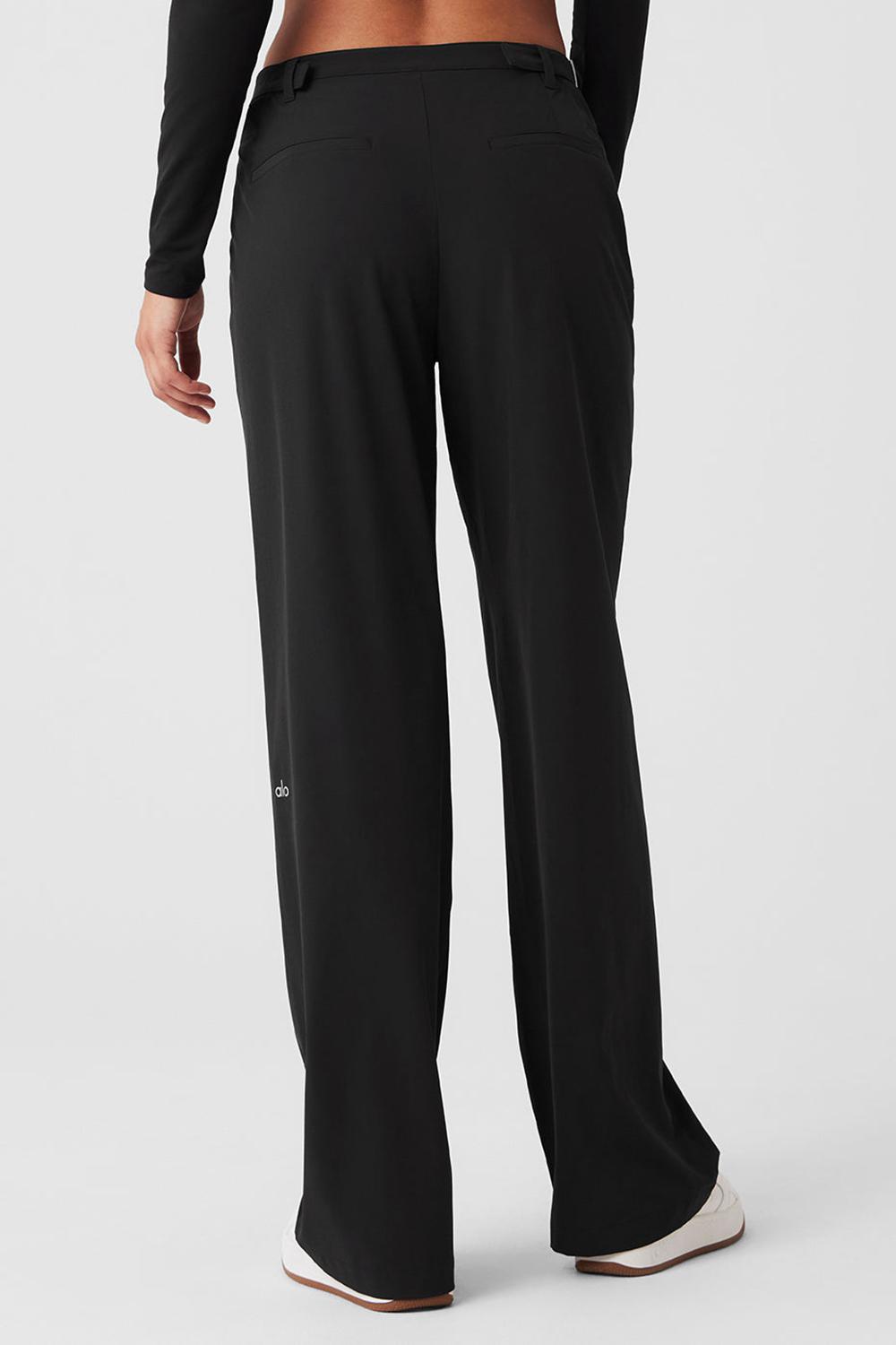 Pantalon Alo Yoga Mid-Rise Showdown Mujer Negros | Mexico  WIL-604589