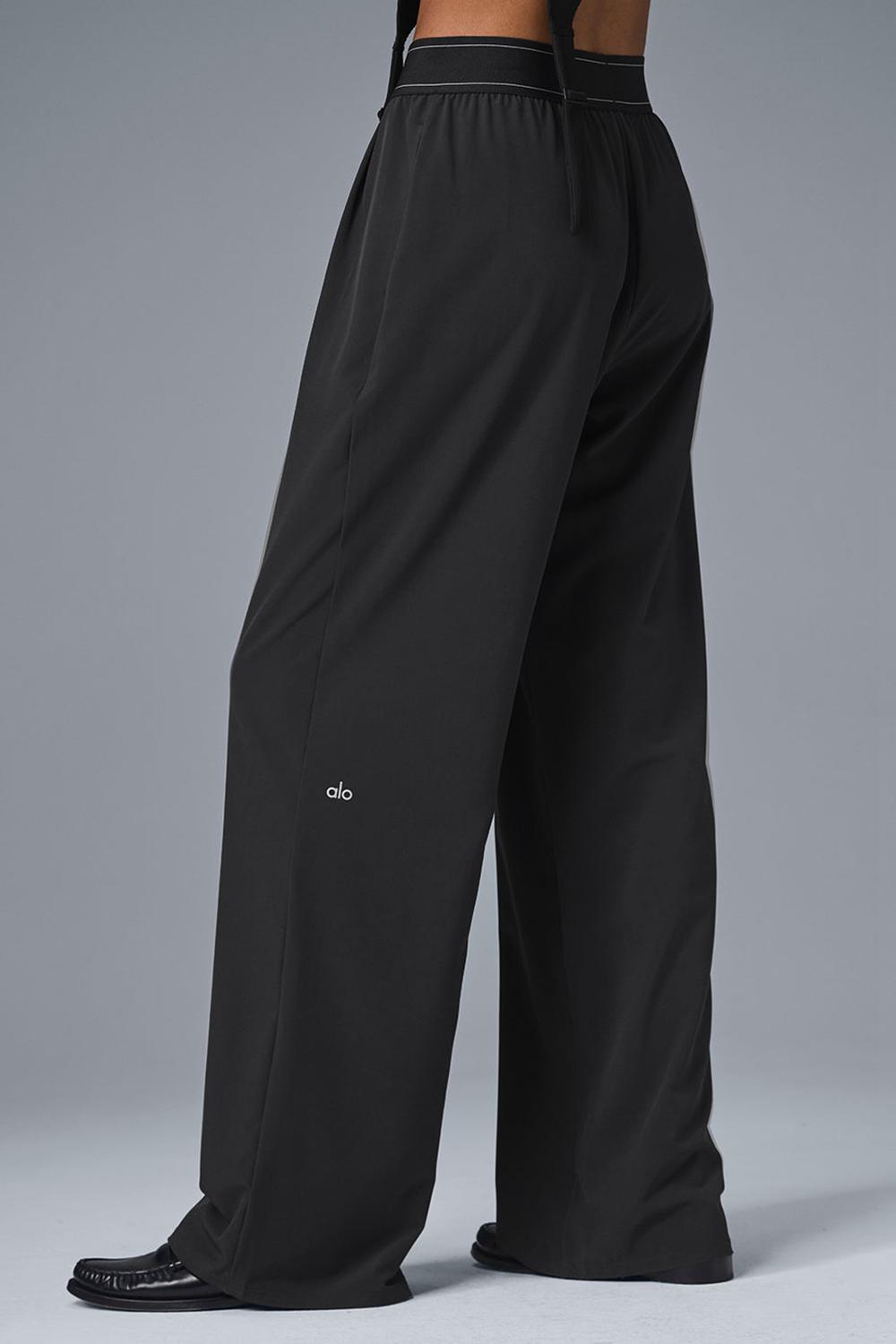 Pantalon Alo Yoga Suit Up (Long) Mujer Negros | Mexico  TEJ-281463
