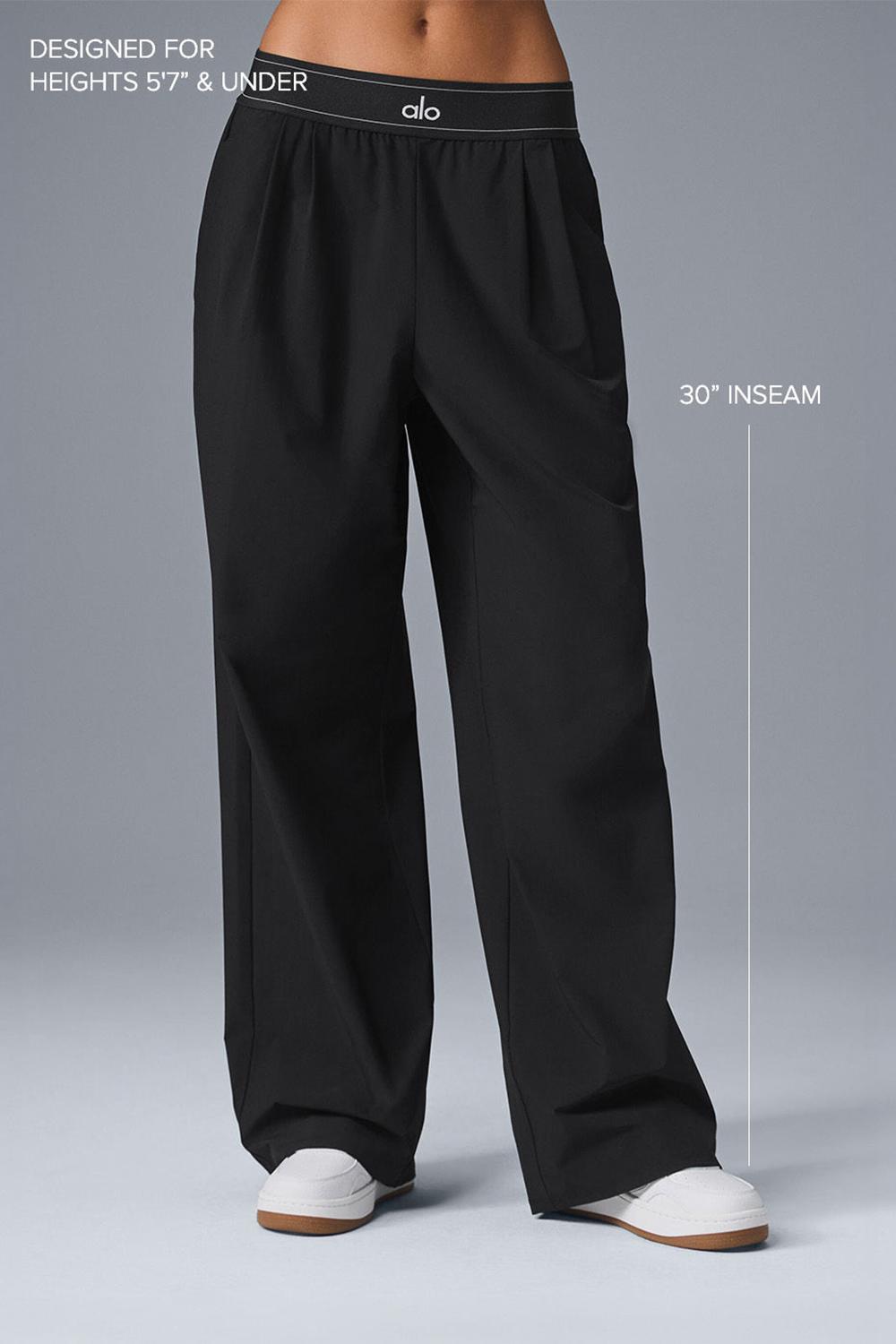 Pantalon Alo Yoga Suit Up (Regular) Mujer Negros | Mexico  ZED-104892