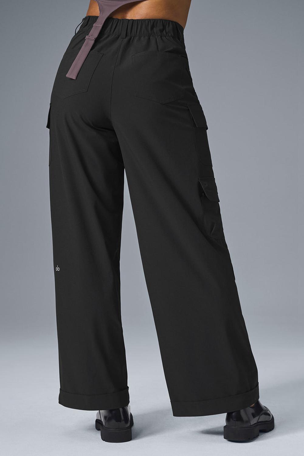 Pantalon Alo Yoga Workwear Cargo Mujer Negros | Mexico  YJI-532094