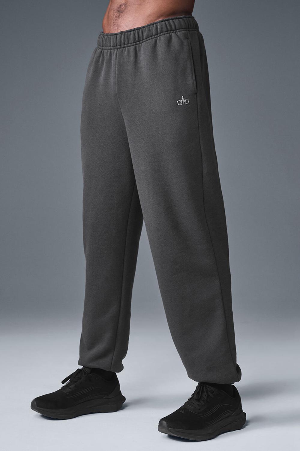 Pantalon Deportivo Alo Yoga Accolade Hombre Anthracite | Mexico  CIS-821345