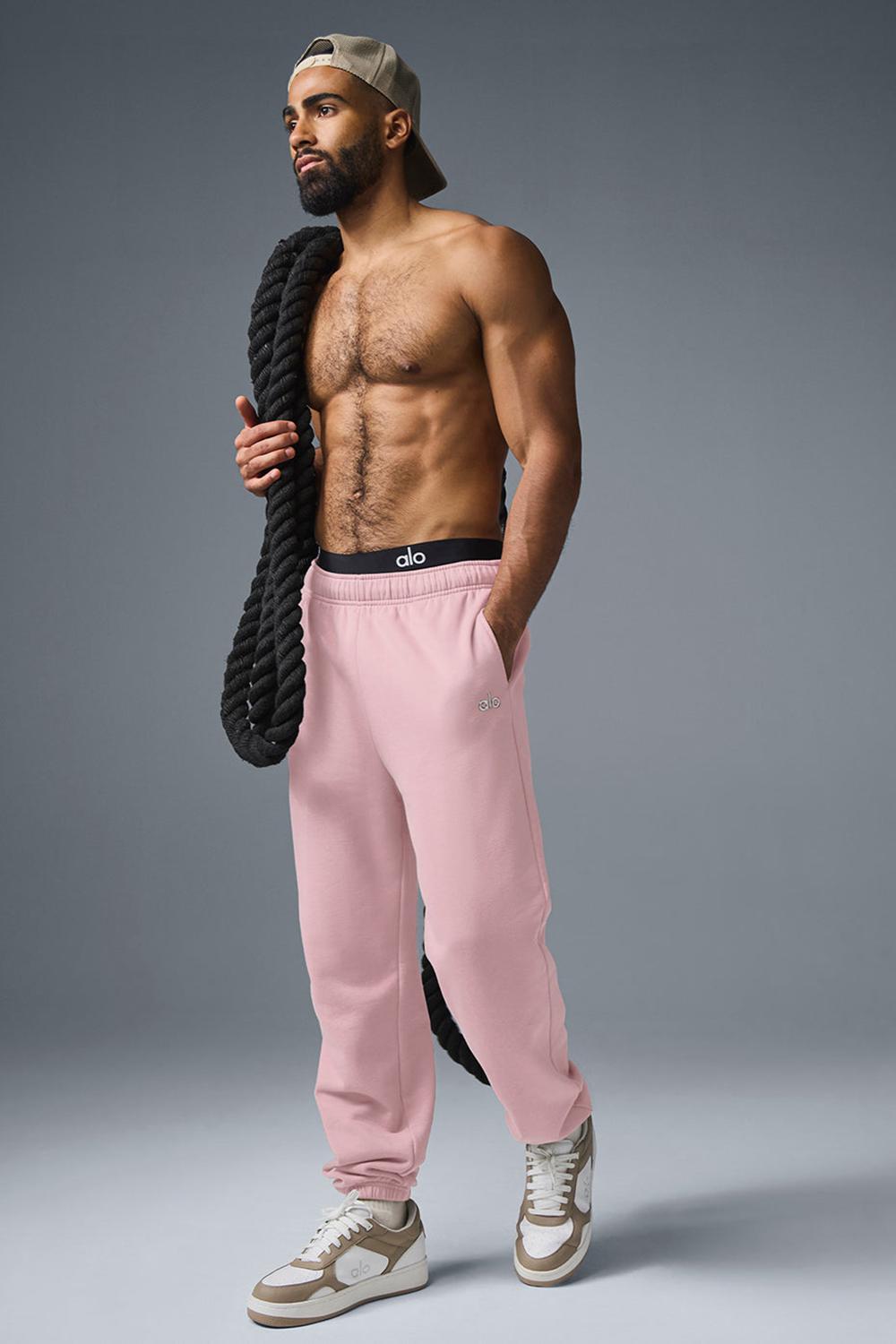 Pantalon Deportivo Alo Yoga Accolade Hombre Rosas | Mexico  WQI-701846