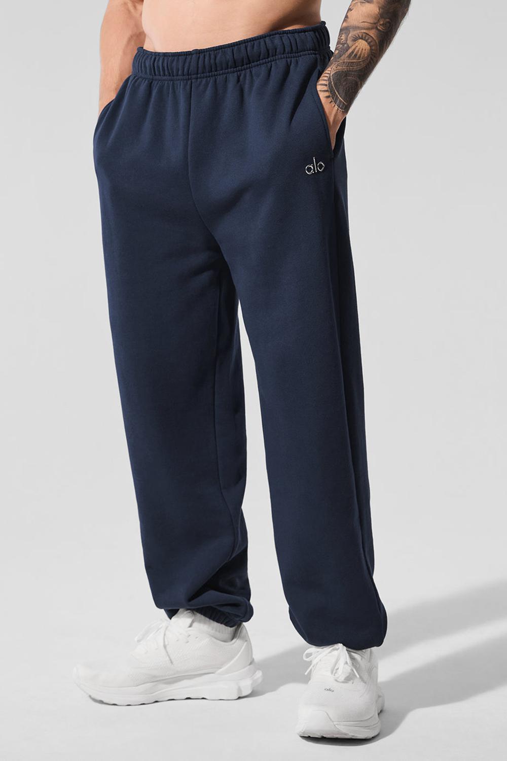 Pantalon Deportivo Alo Yoga Accolade Hombre Azul Marino | Mexico  NXJ-209431
