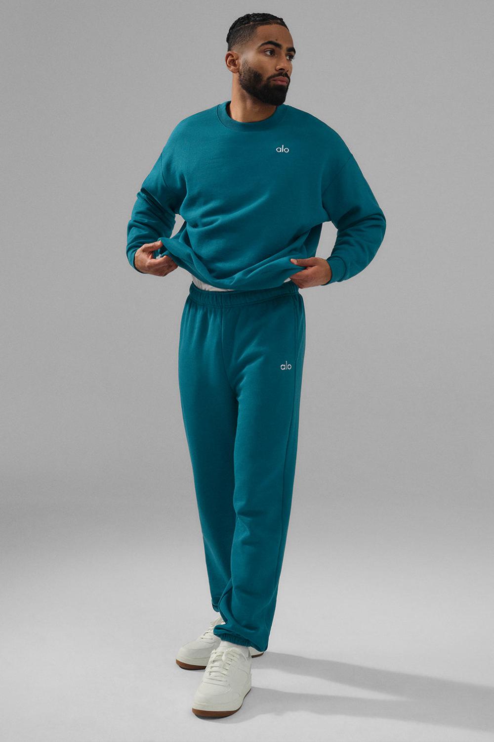 Pantalon Deportivo Alo Yoga Accolade Hombre Oceanic Teal | Mexico  SHI-608514