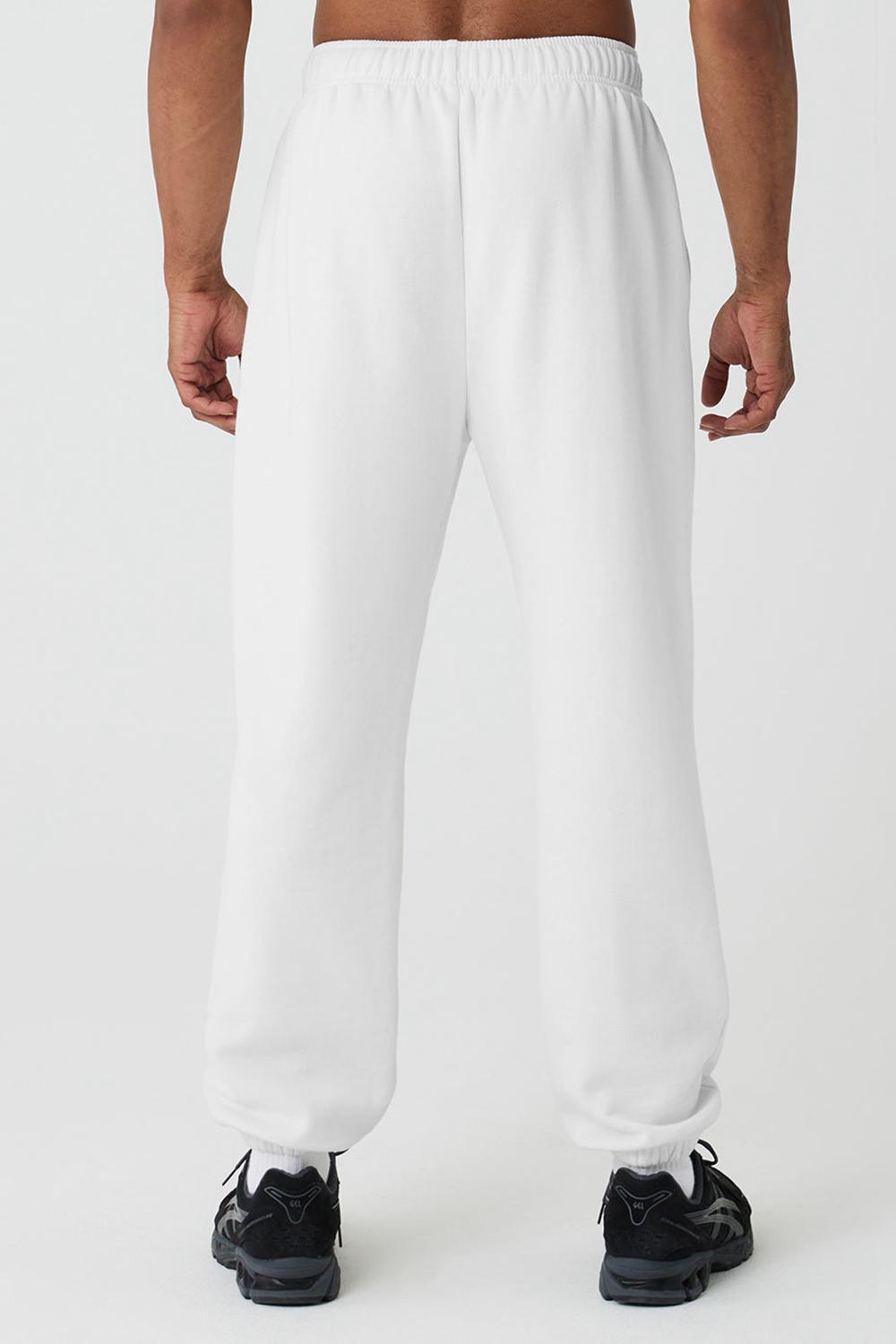 Pantalon Deportivo Alo Yoga Accolade Hombre Blancos | Mexico  YVB-724936