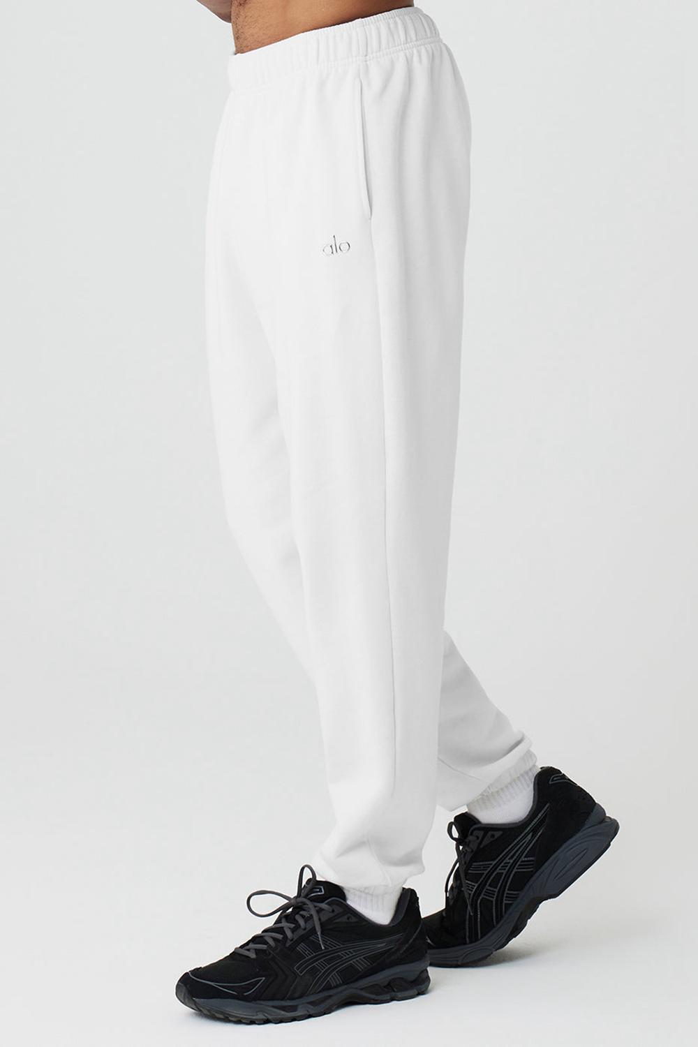 Pantalon Deportivo Alo Yoga Accolade Hombre Blancos | Mexico  YVB-724936
