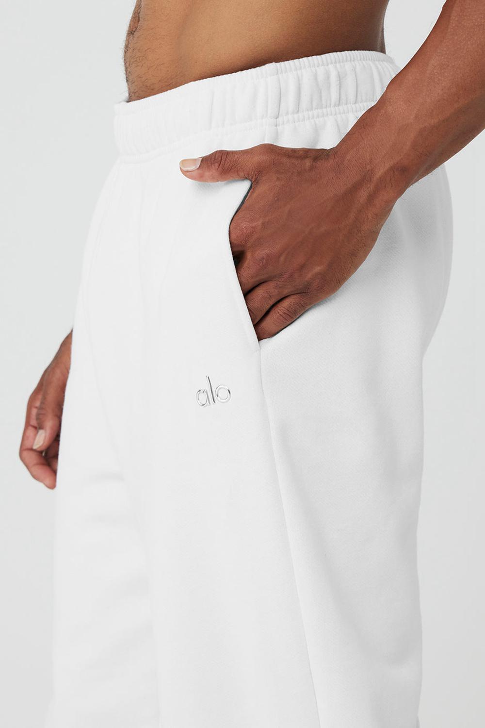 Pantalon Deportivo Alo Yoga Accolade Hombre Blancos | Mexico  YVB-724936