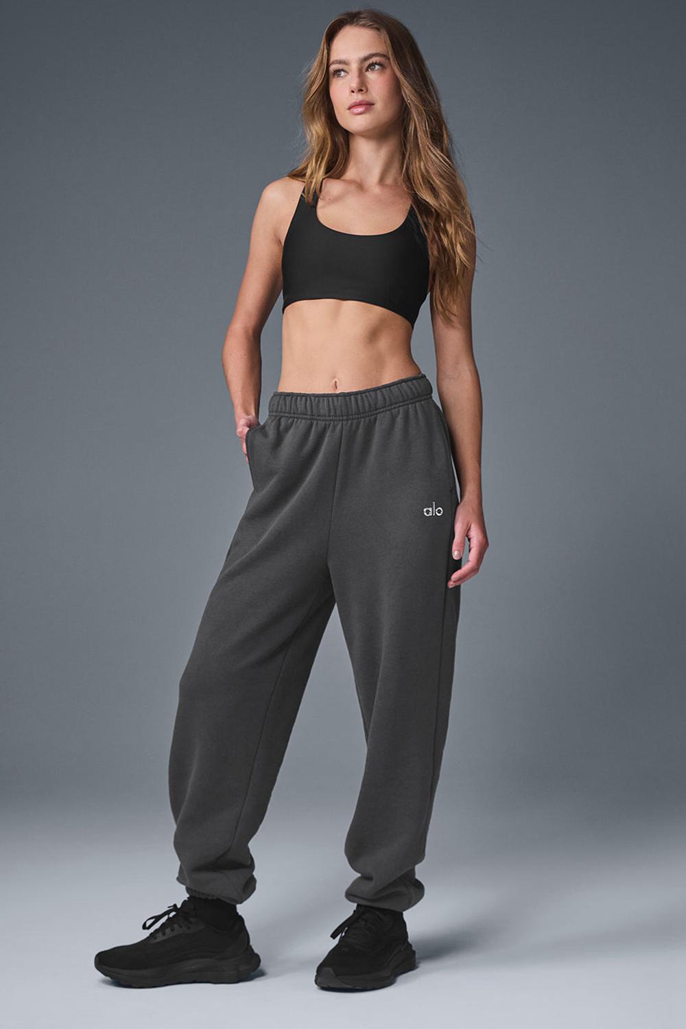 Pantalon Deportivo Alo Yoga Accolade Mujer Anthracite | Mexico  RAZ-456781
