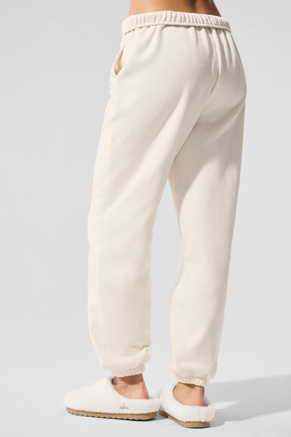 Pantalon Deportivo Alo Yoga Accolade Mujer Ivory | Mexico  BUG-063187