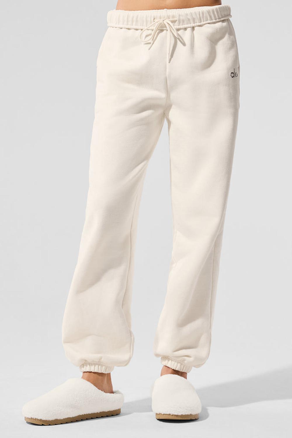 Pantalon Deportivo Alo Yoga Accolade Mujer Ivory | Mexico  BUG-063187