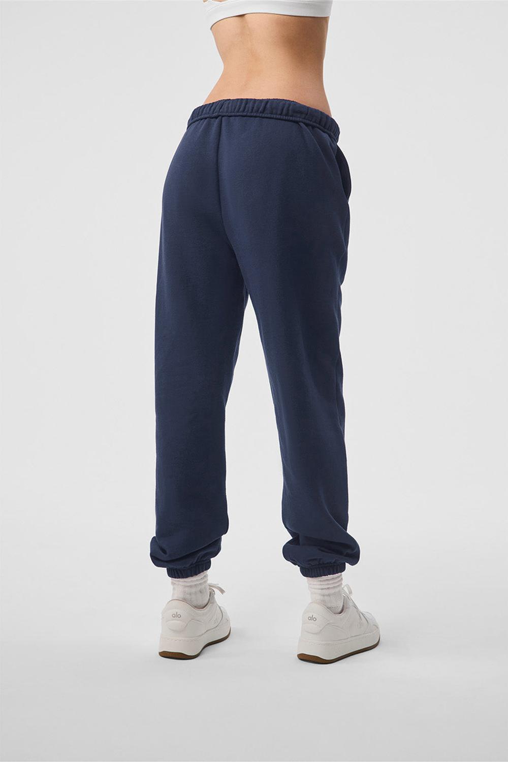 Pantalon Deportivo Alo Yoga Accolade Mujer Azul Marino | Mexico  PYW-925870