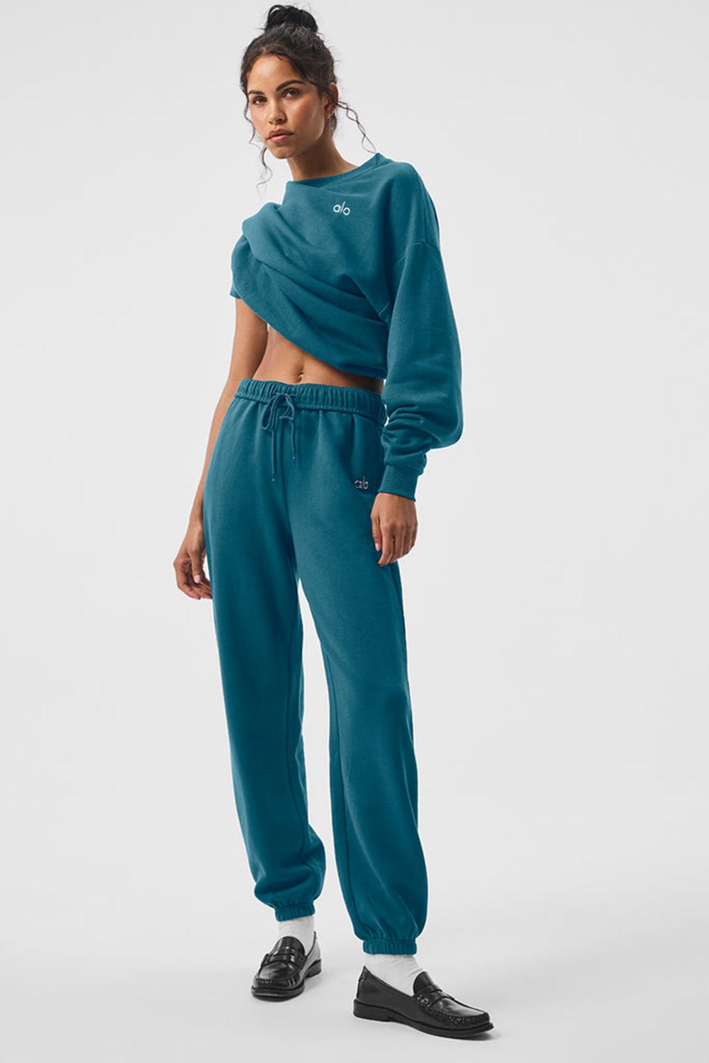 Pantalon Deportivo Alo Yoga Accolade Mujer Oceanic Teal | Mexico  FJB-407125