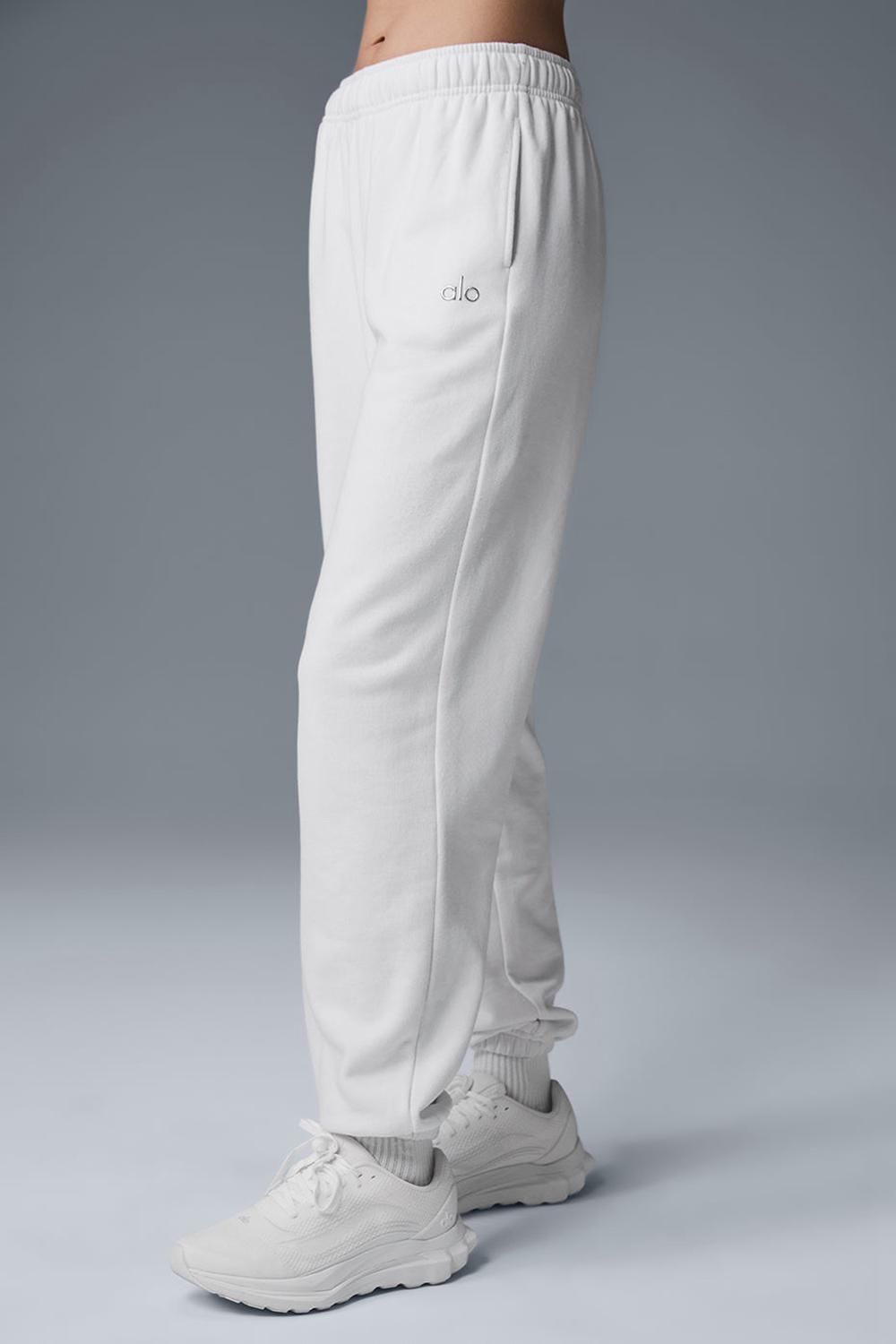 Pantalon Deportivo Alo Yoga Accolade Mujer Blancos | Mexico  JVG-370281