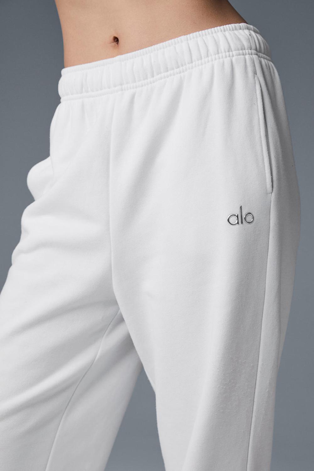 Pantalon Deportivo Alo Yoga Accolade Mujer Blancos | Mexico  JVG-370281