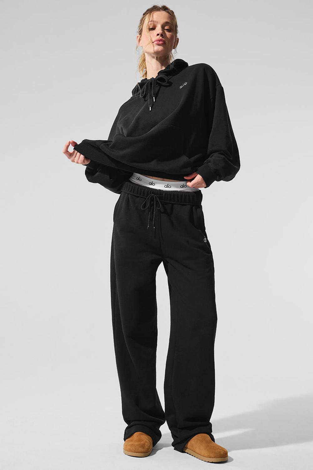 Pantalon Deportivo Alo Yoga Accolade Straight Leg Mujer Negros | Mexico  QSM-075218