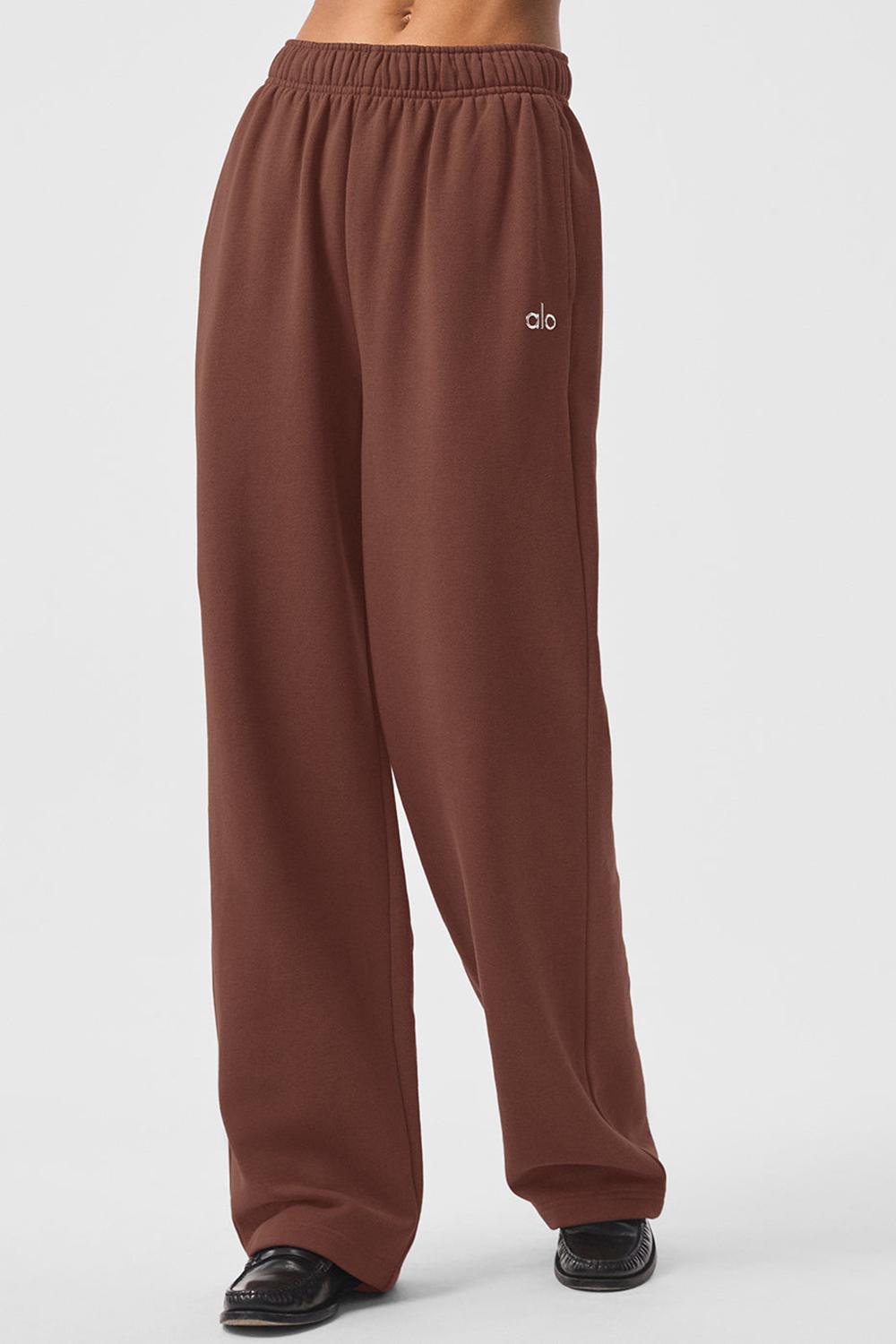 Pantalon Deportivo Alo Yoga Accolade Straight Leg Mujer Chestnut | Mexico  YZO-452196