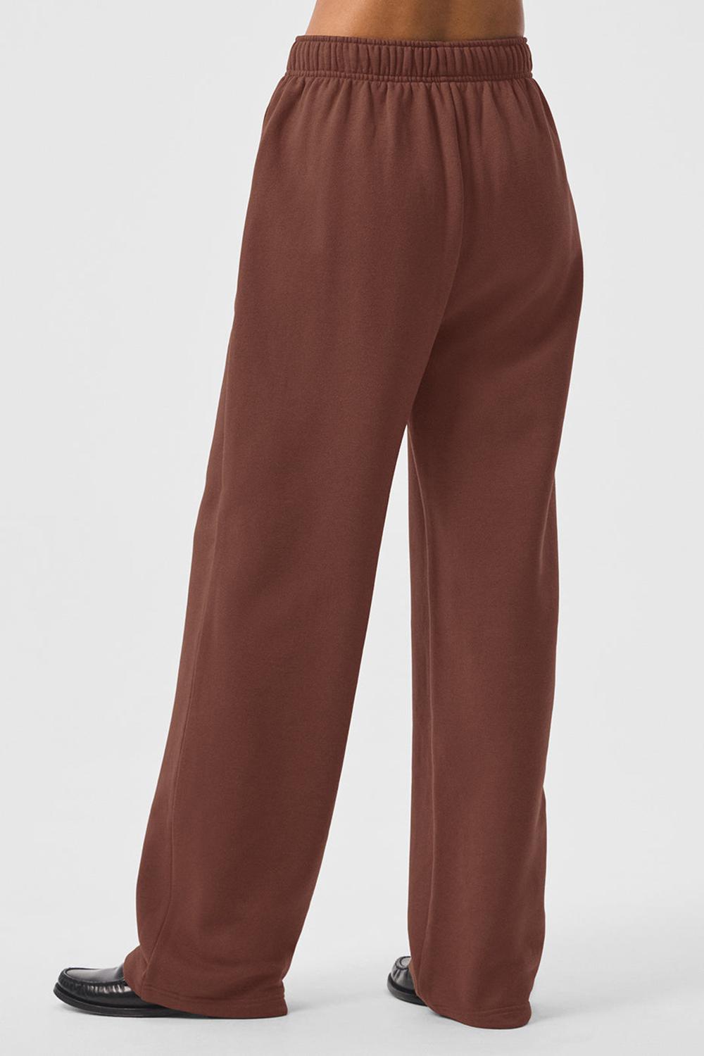 Pantalon Deportivo Alo Yoga Accolade Straight Leg Mujer Chestnut | Mexico  YZO-452196
