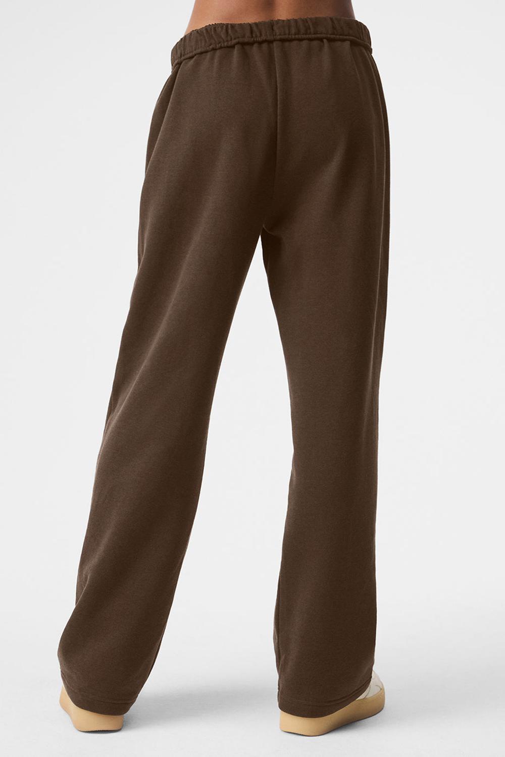 Pantalon Deportivo Alo Yoga Accolade Straight Leg Mujer Espresso | Mexico  VJZ-210359