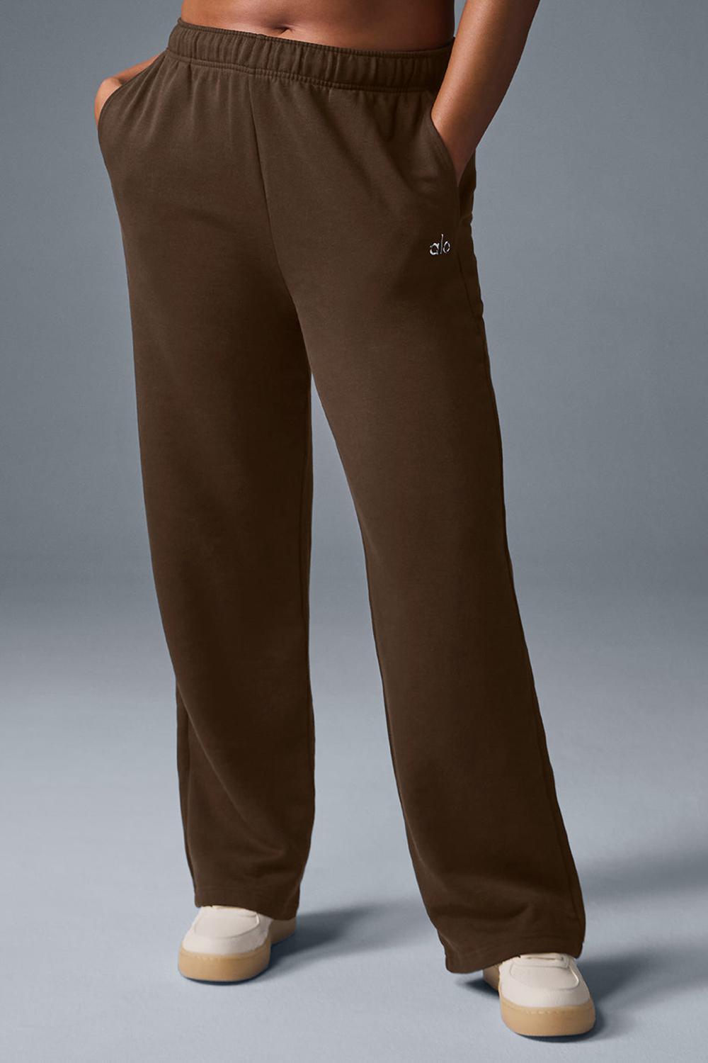 Pantalon Deportivo Alo Yoga Accolade Straight Leg Mujer Espresso | Mexico  VJZ-210359