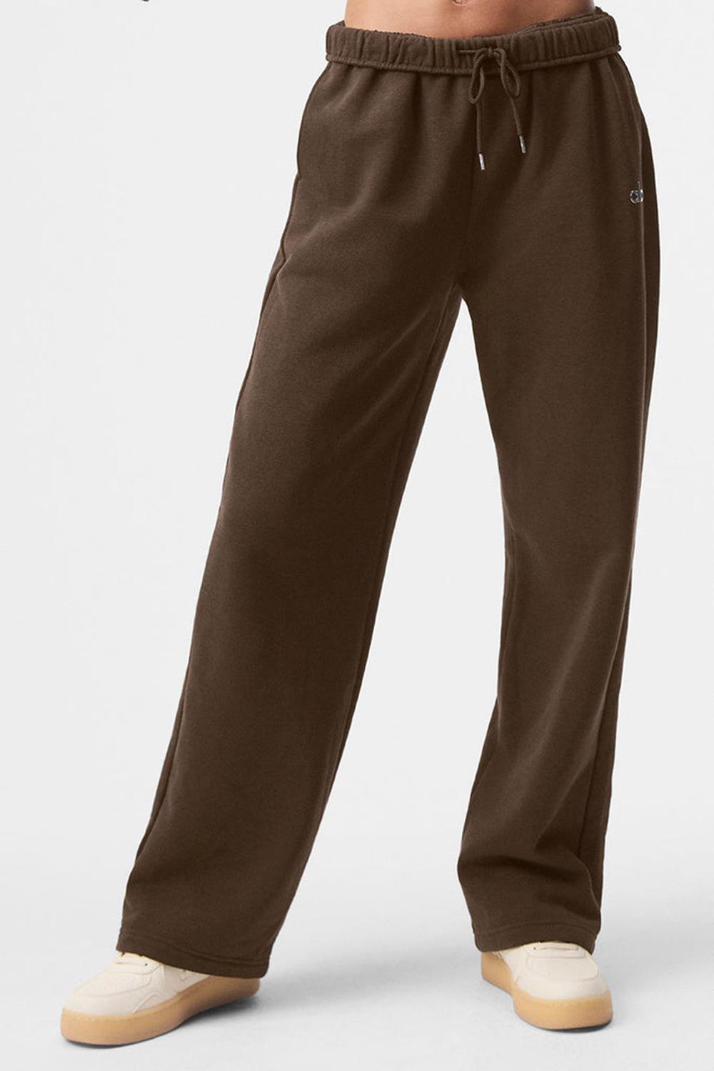Pantalon Deportivo Alo Yoga Accolade Straight Leg Mujer Espresso | Mexico  VJZ-210359
