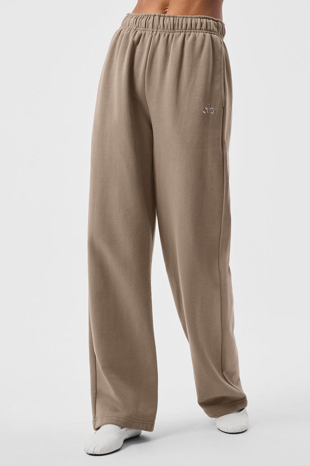 Pantalon Deportivo Alo Yoga Accolade Straight Leg Mujer Gravel | Mexico  KBV-802159