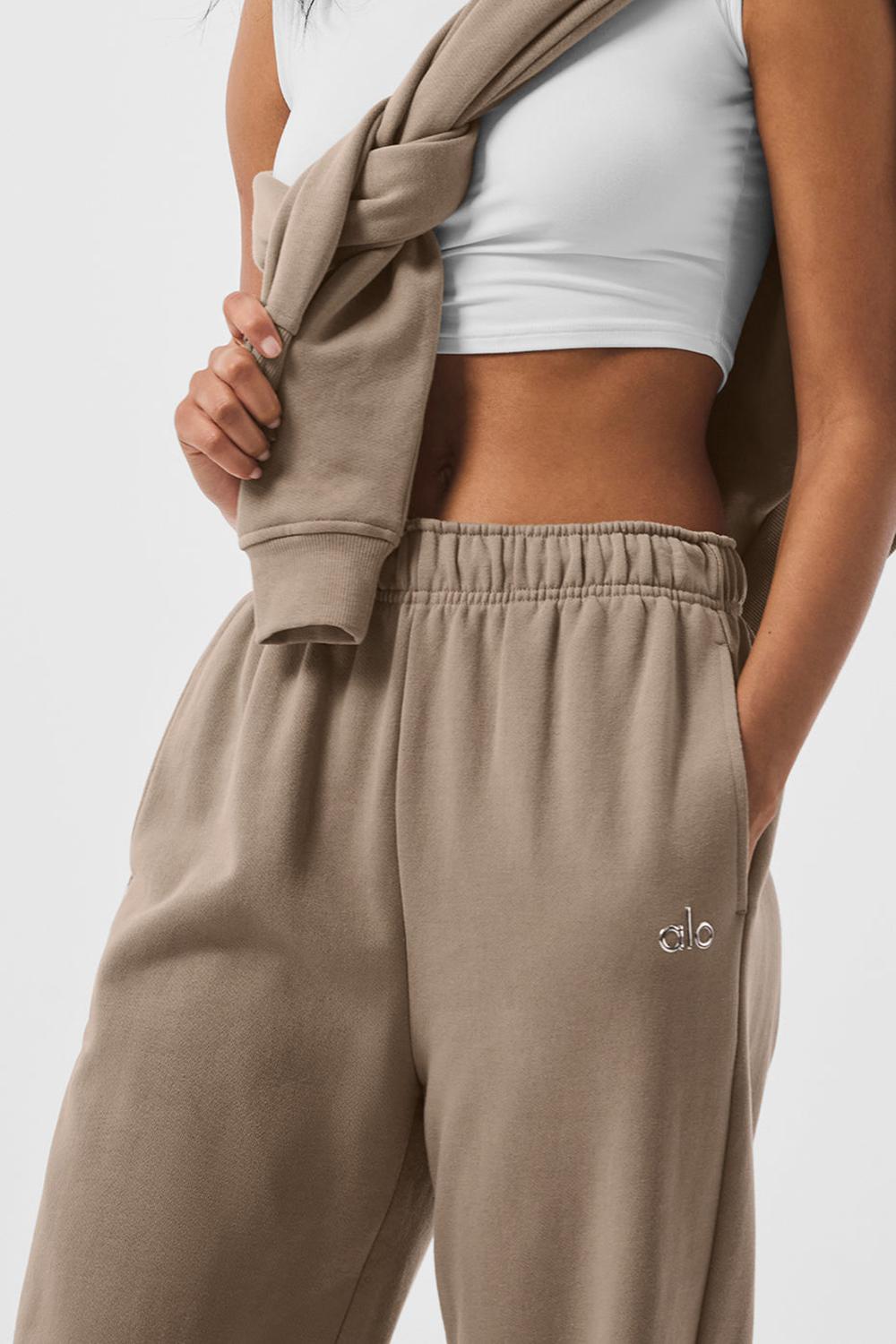 Pantalon Deportivo Alo Yoga Accolade Straight Leg Mujer Gravel | Mexico  KBV-802159
