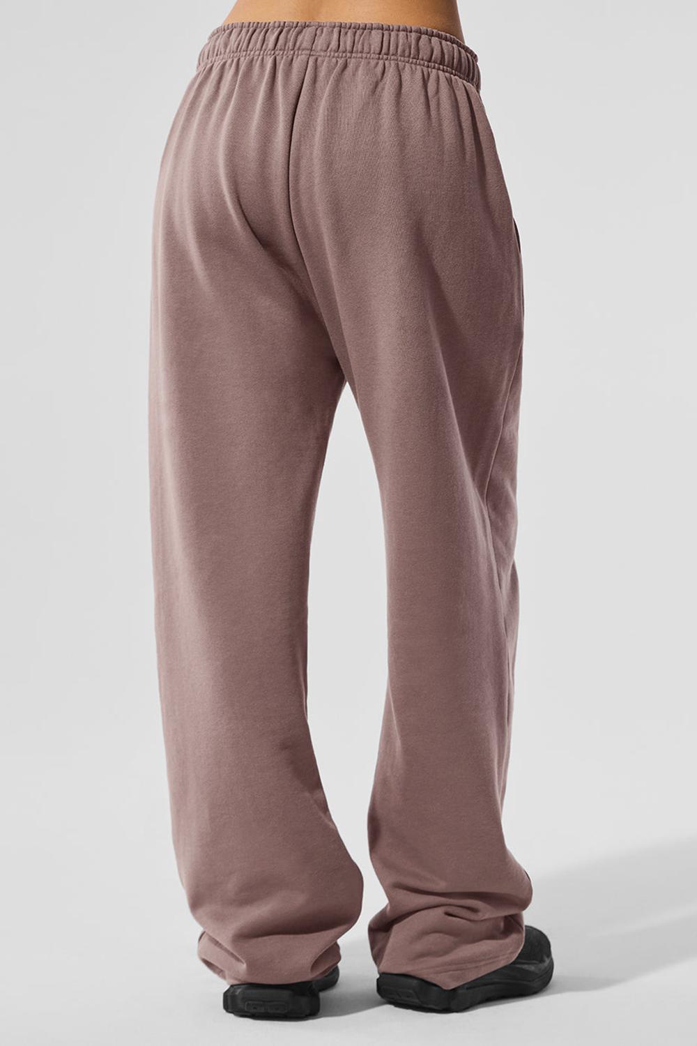 Pantalon Deportivo Alo Yoga Accolade Straight Leg Mujer Mushroom | Mexico  MLC-014789