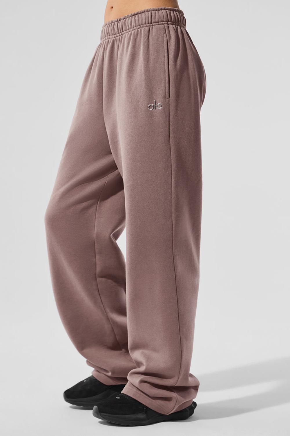 Pantalon Deportivo Alo Yoga Accolade Straight Leg Mujer Mushroom | Mexico  MLC-014789