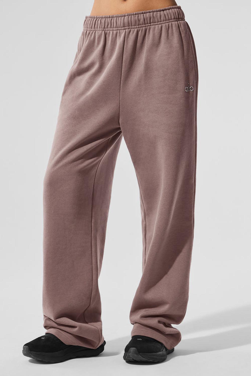Pantalon Deportivo Alo Yoga Accolade Straight Leg Mujer Mushroom | Mexico  MLC-014789