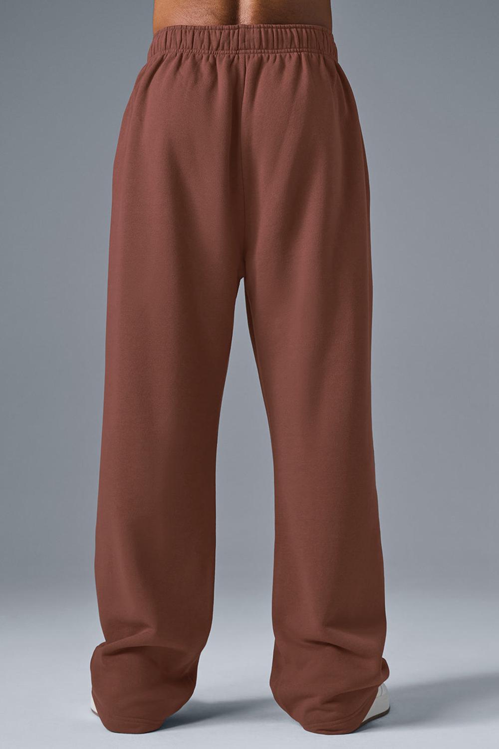 Pantalon Deportivo Alo Yoga Accolade Straight Leg Hombre Chestnut | Mexico  JVX-210856