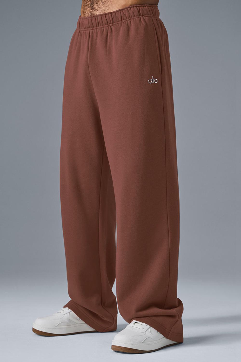 Pantalon Deportivo Alo Yoga Accolade Straight Leg Hombre Chestnut | Mexico  JVX-210856