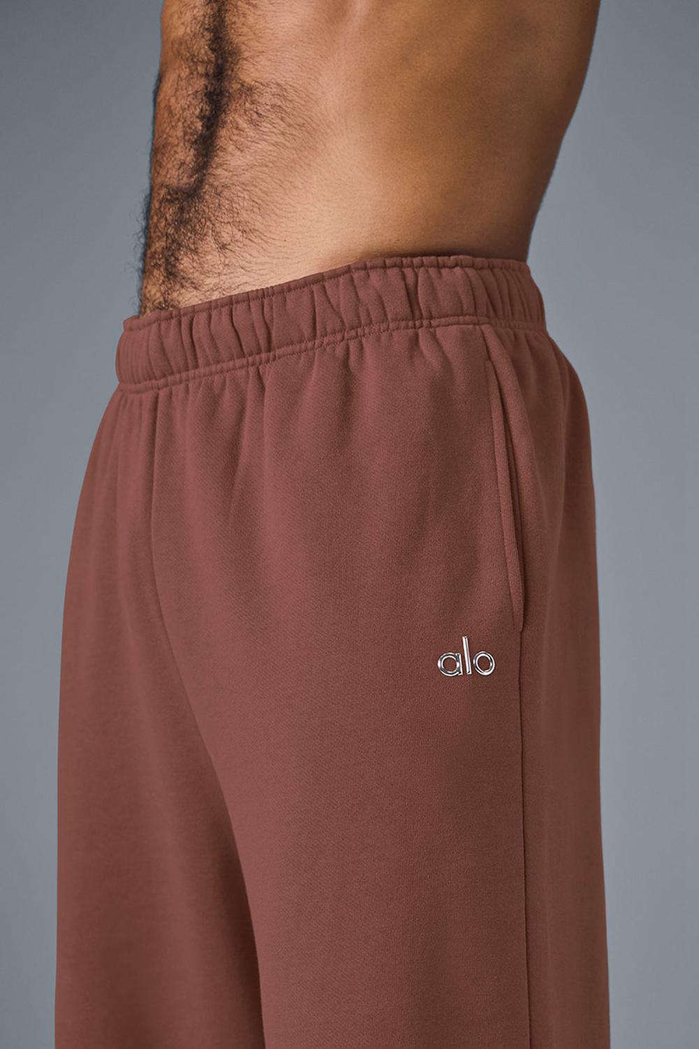 Pantalon Deportivo Alo Yoga Accolade Straight Leg Hombre Chestnut | Mexico  JVX-210856