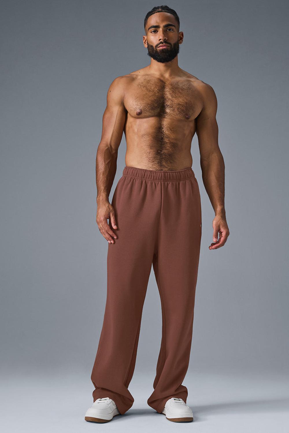 Pantalon Deportivo Alo Yoga Accolade Straight Leg Hombre Chestnut | Mexico  JVX-210856