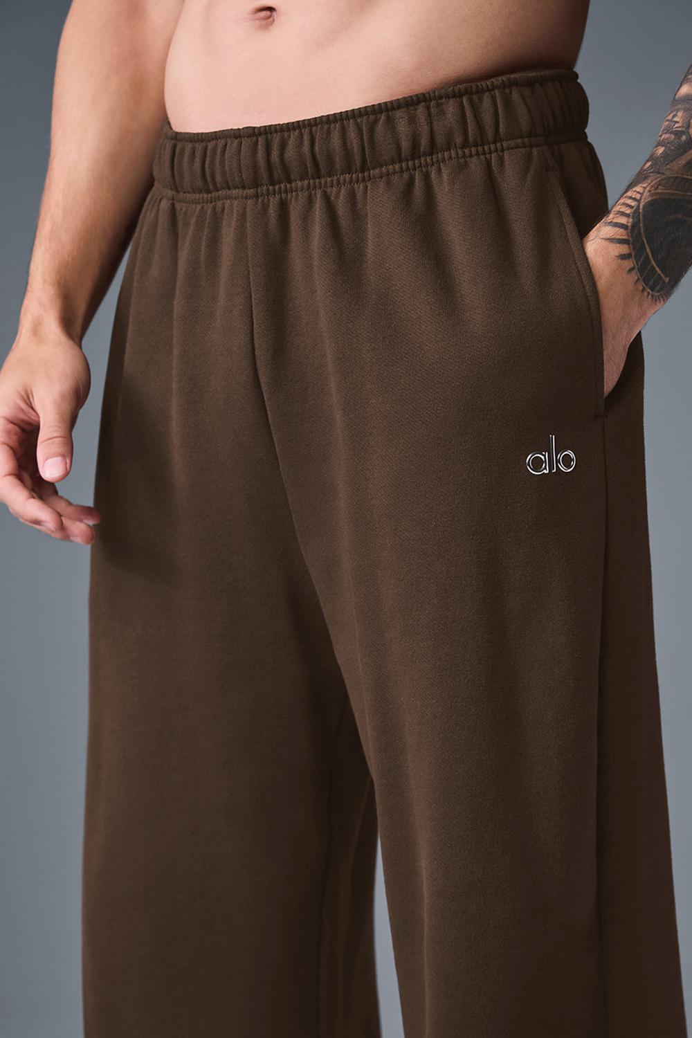 Pantalon Deportivo Alo Yoga Accolade Straight Leg Hombre Espresso | Mexico  UEY-569248