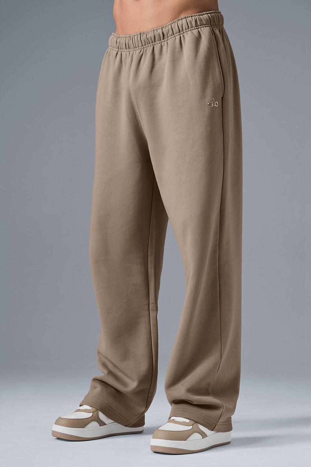 Pantalon Deportivo Alo Yoga Accolade Straight Leg Hombre Gravel | Mexico  RCO-570863