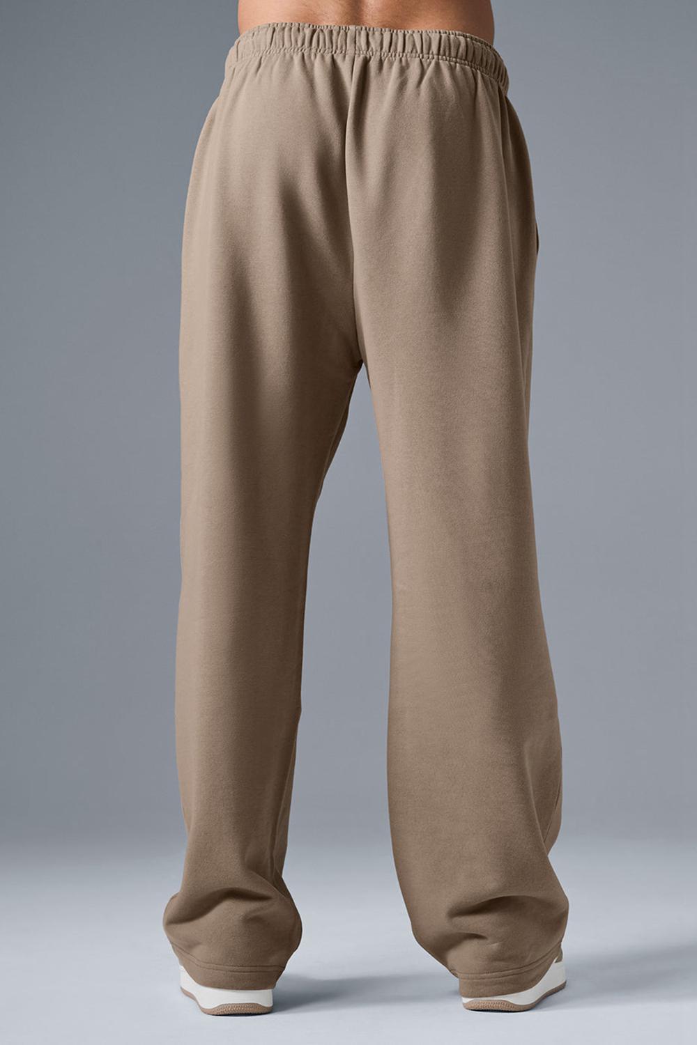 Pantalon Deportivo Alo Yoga Accolade Straight Leg Hombre Gravel | Mexico  RCO-570863