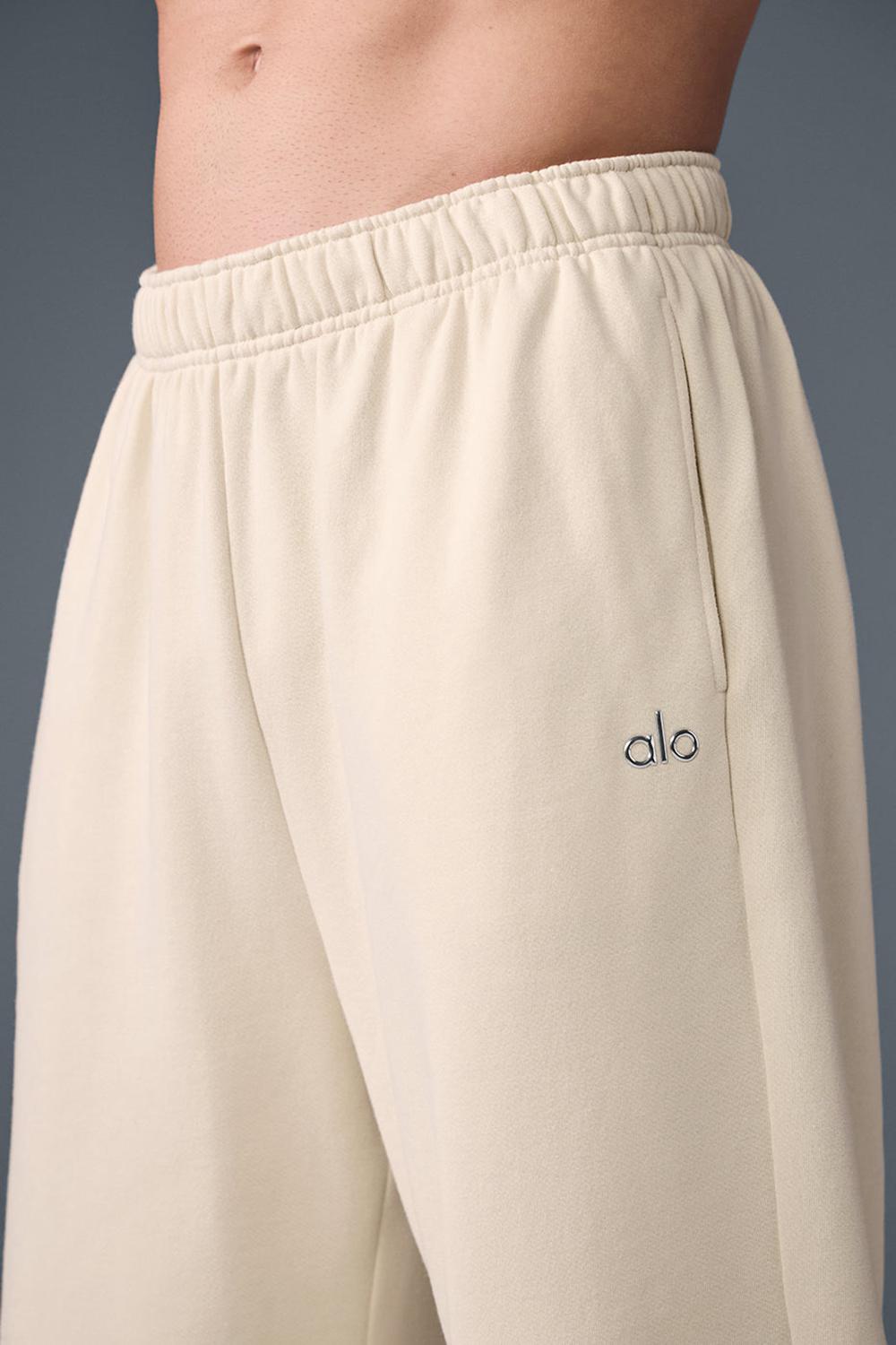 Pantalon Deportivo Alo Yoga Accolade Straight Leg Hombre Oat Milk | Mexico  DPW-460935