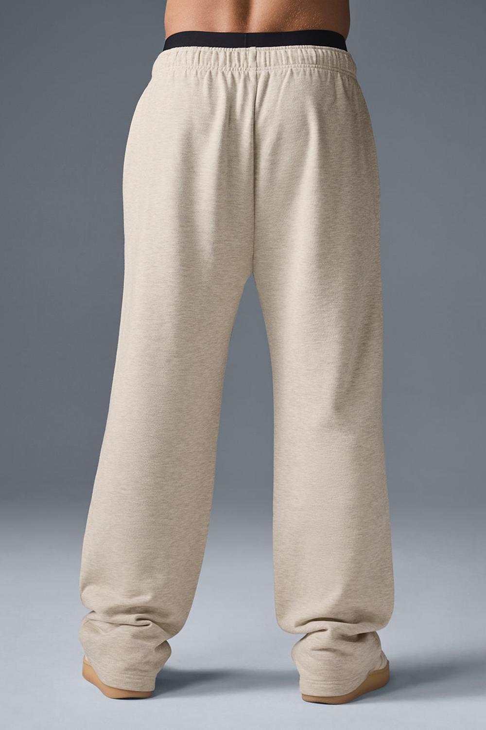 Pantalon Deportivo Alo Yoga Accolade Straight Leg Hombre Oatmeal Heather | Mexico  XJB-275916