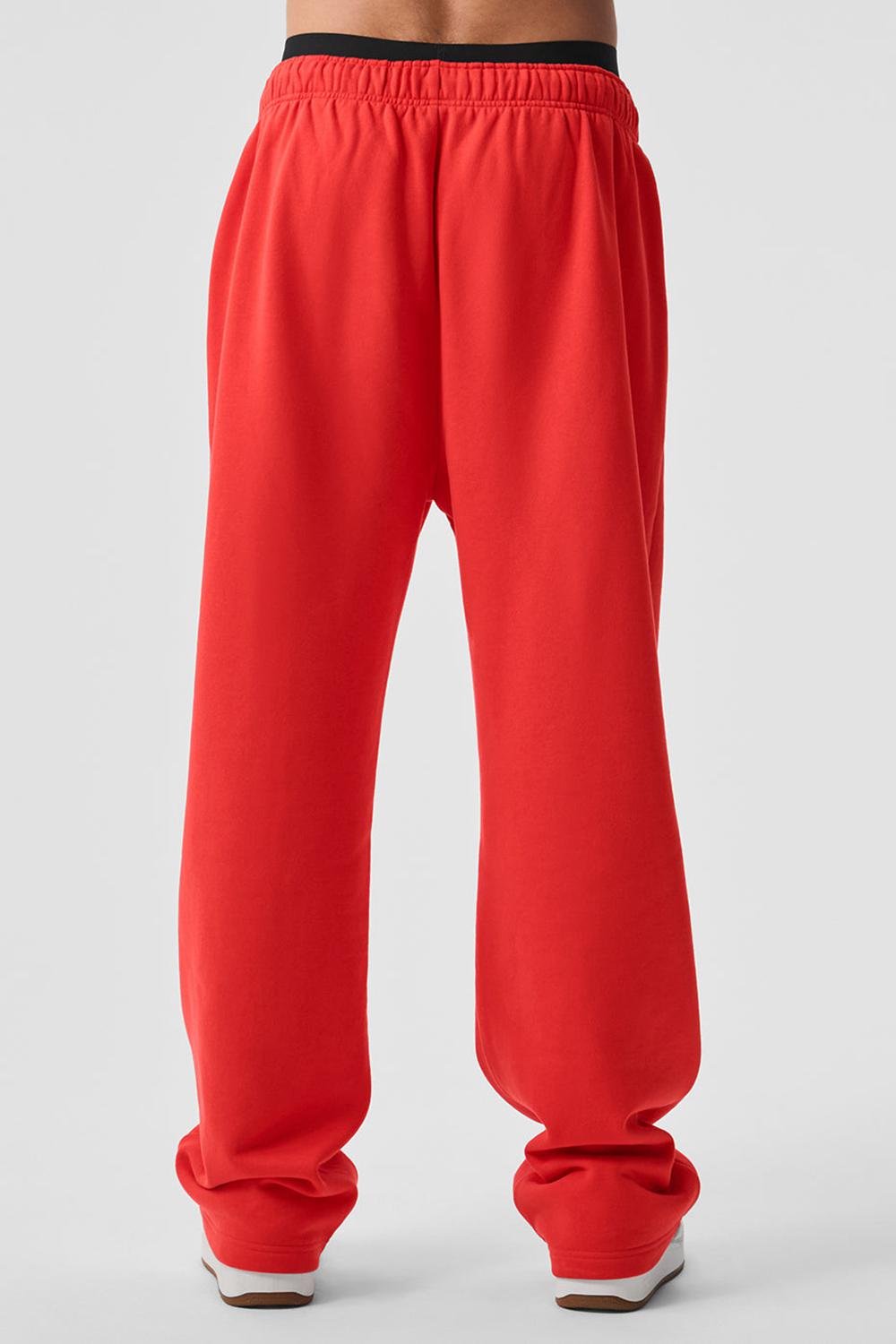 Pantalon Deportivo Alo Yoga Accolade Straight Leg Hombre Rojos | Mexico  VJS-403219