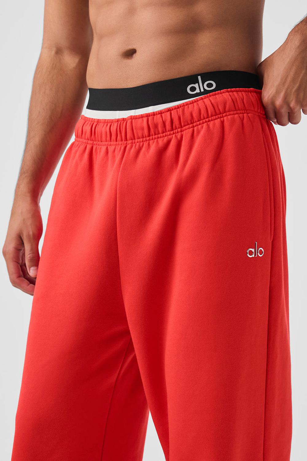 Pantalon Deportivo Alo Yoga Accolade Straight Leg Hombre Rojos | Mexico  VJS-403219