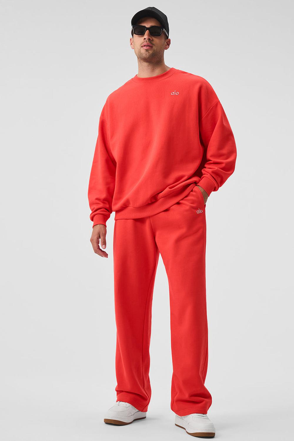 Pantalon Deportivo Alo Yoga Accolade Straight Leg Hombre Rojos | Mexico  VJS-403219