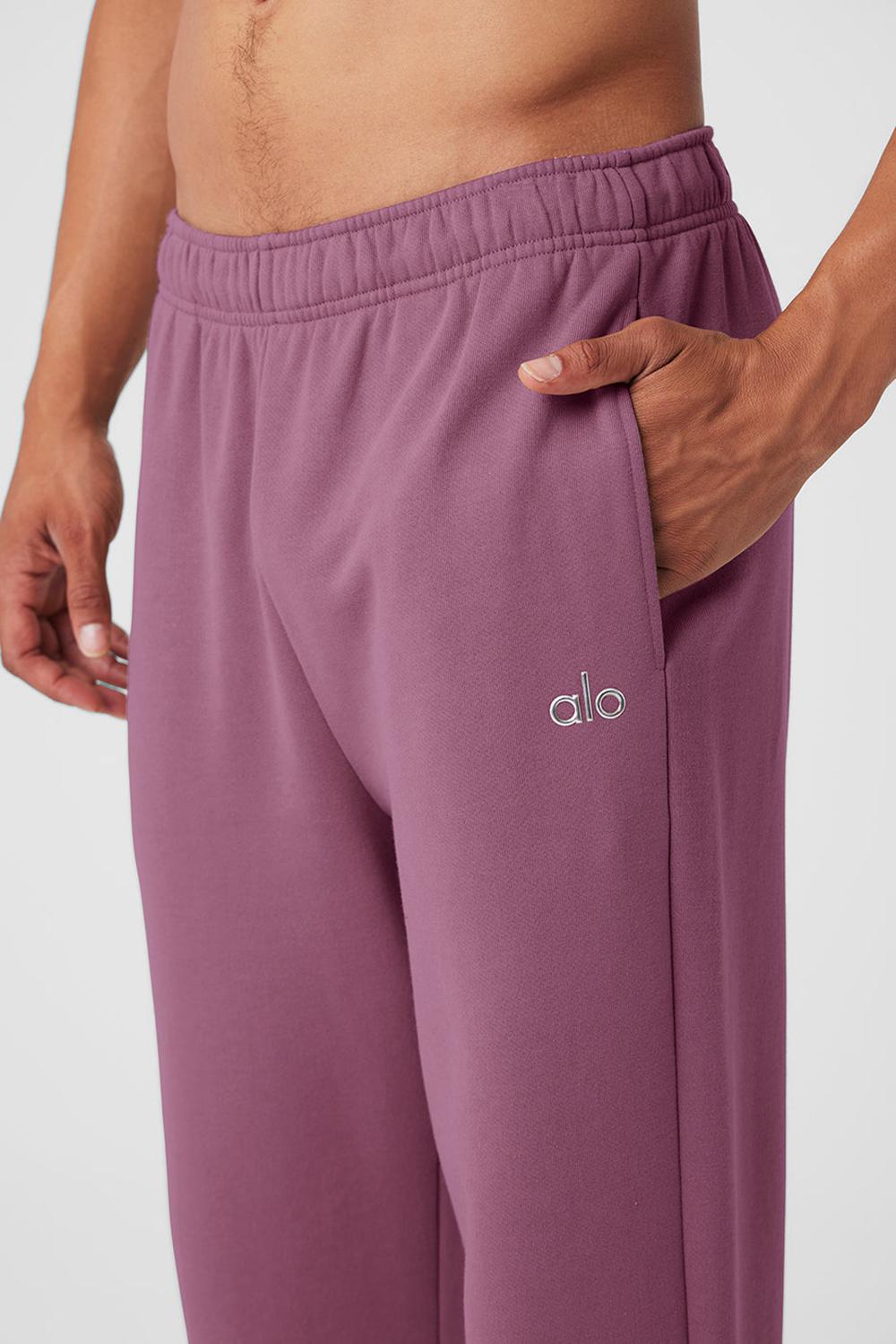 Pantalon Deportivo Alo Yoga Accolade Straight Leg Hombre Soft Mulberry | Mexico  IKC-725813
