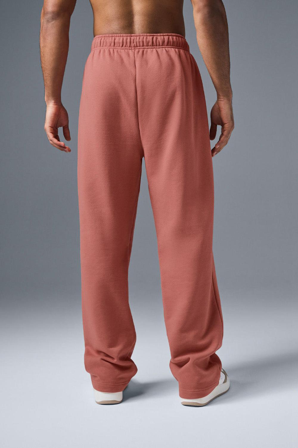 Pantalon Deportivo Alo Yoga Accolade Straight Leg Hombre Soft Terracotta | Mexico  WAP-267810