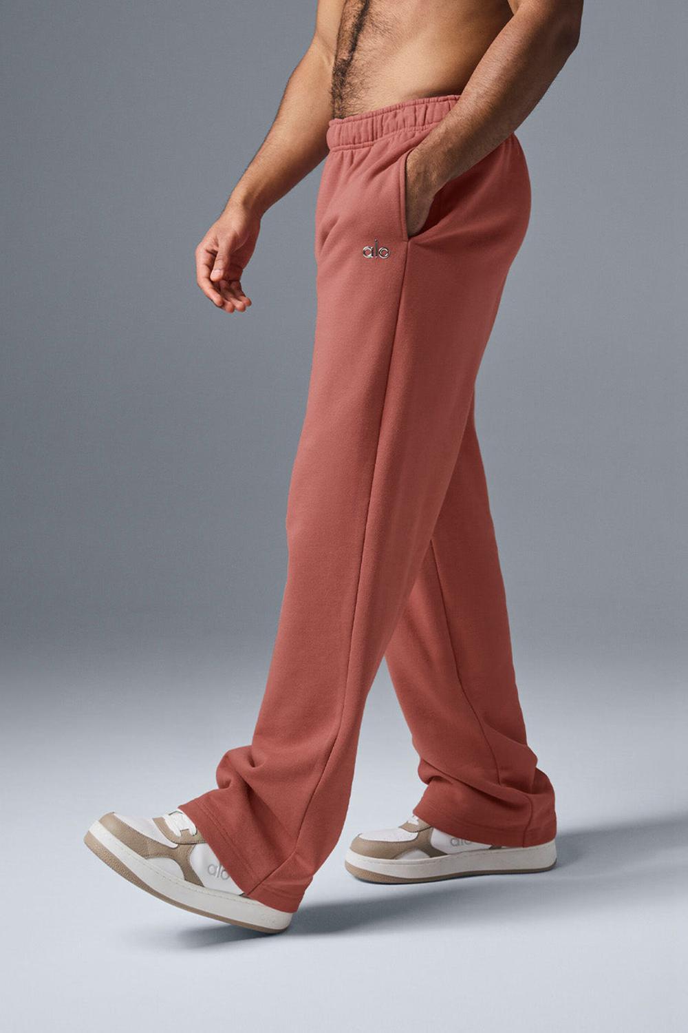 Pantalon Deportivo Alo Yoga Accolade Straight Leg Hombre Soft Terracotta | Mexico  WAP-267810