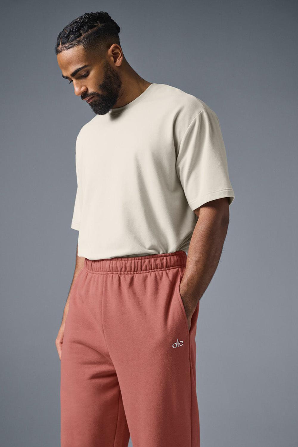 Pantalon Deportivo Alo Yoga Accolade Straight Leg Hombre Soft Terracotta | Mexico  WAP-267810