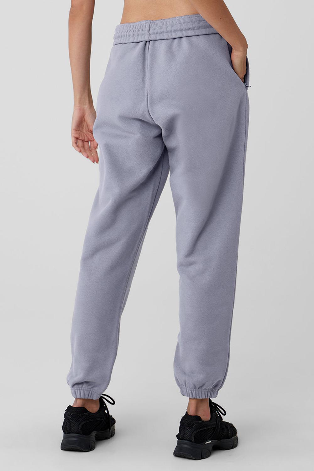 Pantalon Deportivo Alo Yoga Cuffed Renown Heavy Weight Mujer Fog | Mexico  ZDS-594826