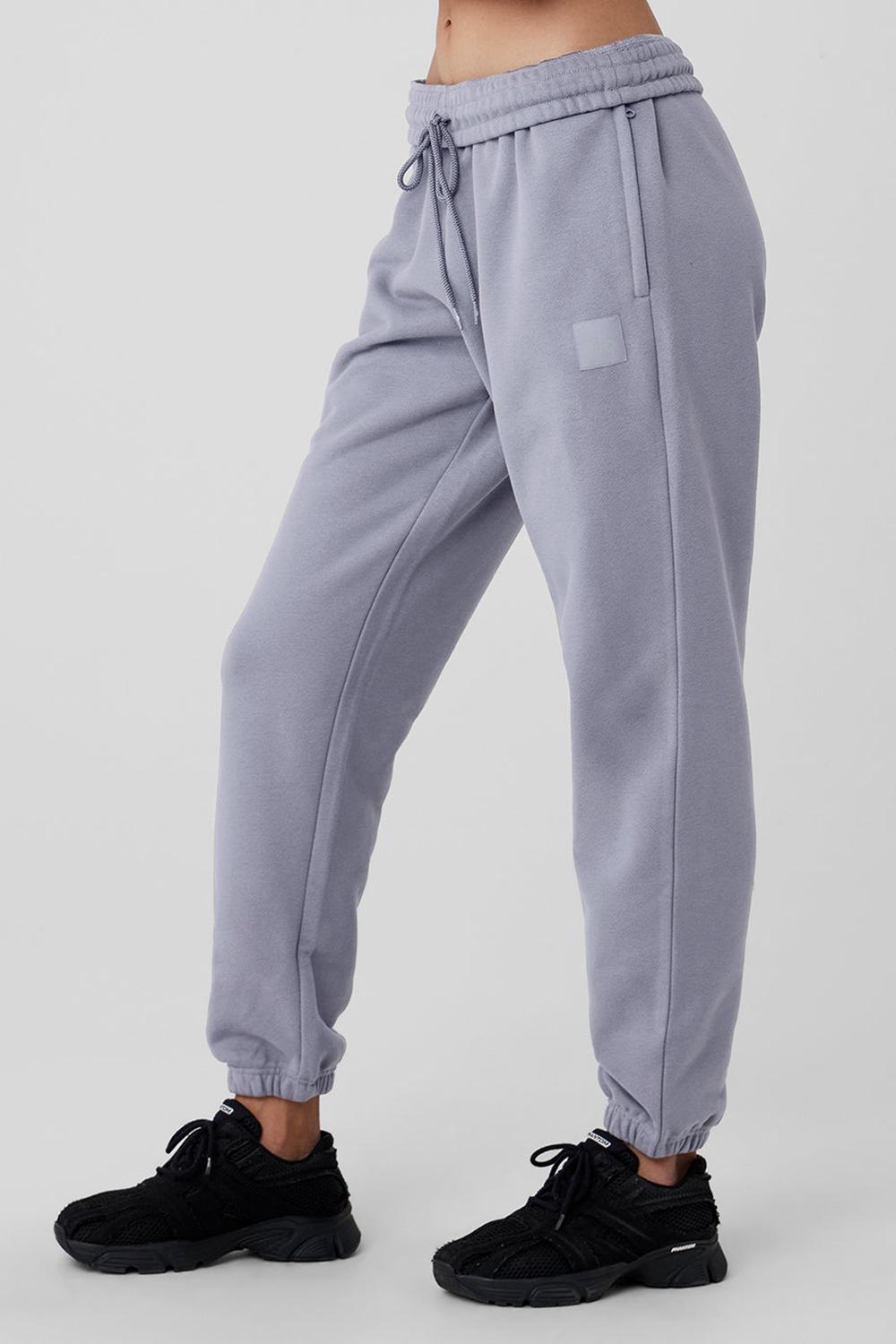 Pantalon Deportivo Alo Yoga Cuffed Renown Heavy Weight Mujer Fog | Mexico  ZDS-594826