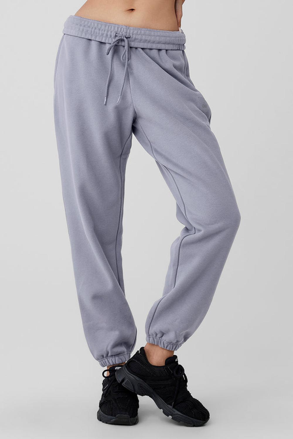 Pantalon Deportivo Alo Yoga Cuffed Renown Heavy Weight Mujer Fog | Mexico  ZDS-594826