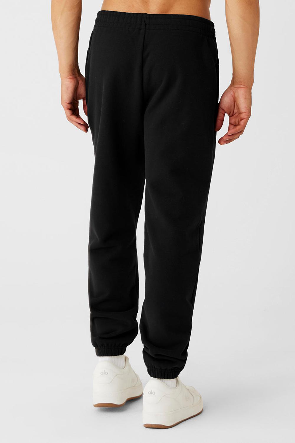 Pantalon Deportivo Alo Yoga Cuffed Renown Heavy Weight Hombre Negros | Mexico  AFP-152637